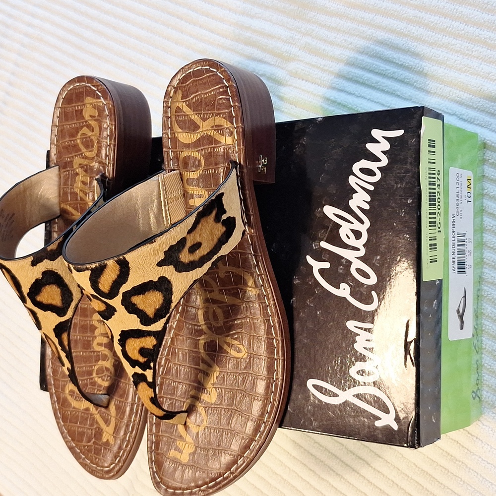 Sam Edelmon leopard shoes